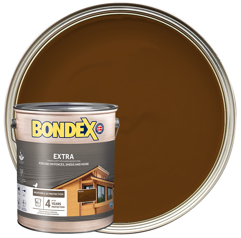 Image of Bondex Extra Wood Protection - Walnut - 5L