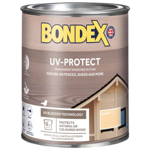 Bondex Long Life UV Protect Woodstain - Clear - 0.75L