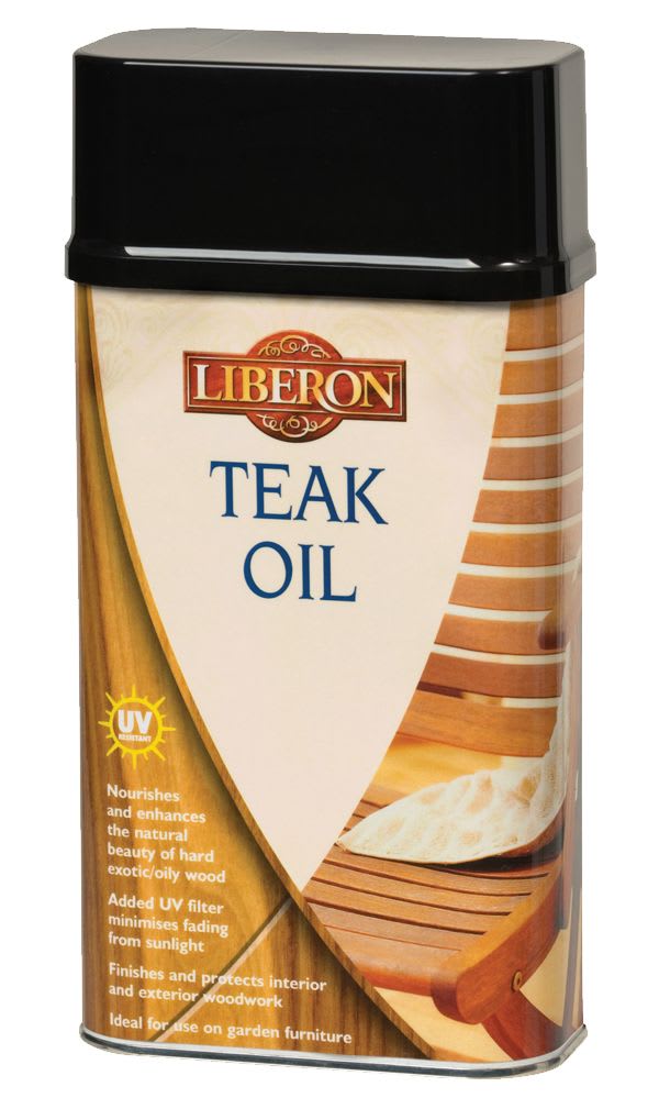 Liberon Teak Oil with UV - 500ml