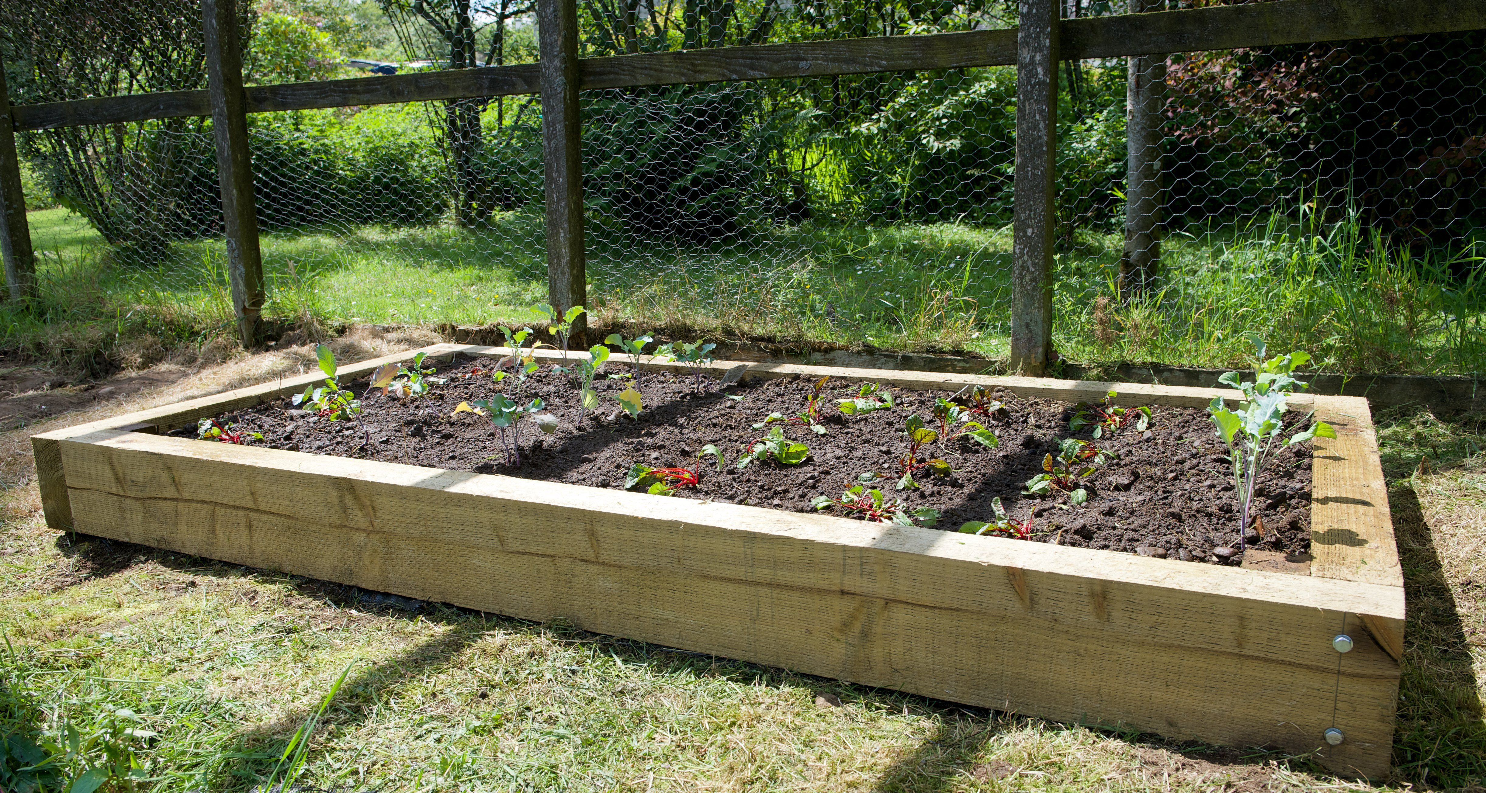 Incised Jumbo Garden Sleeper - 125mm x 250mm x 1.8m