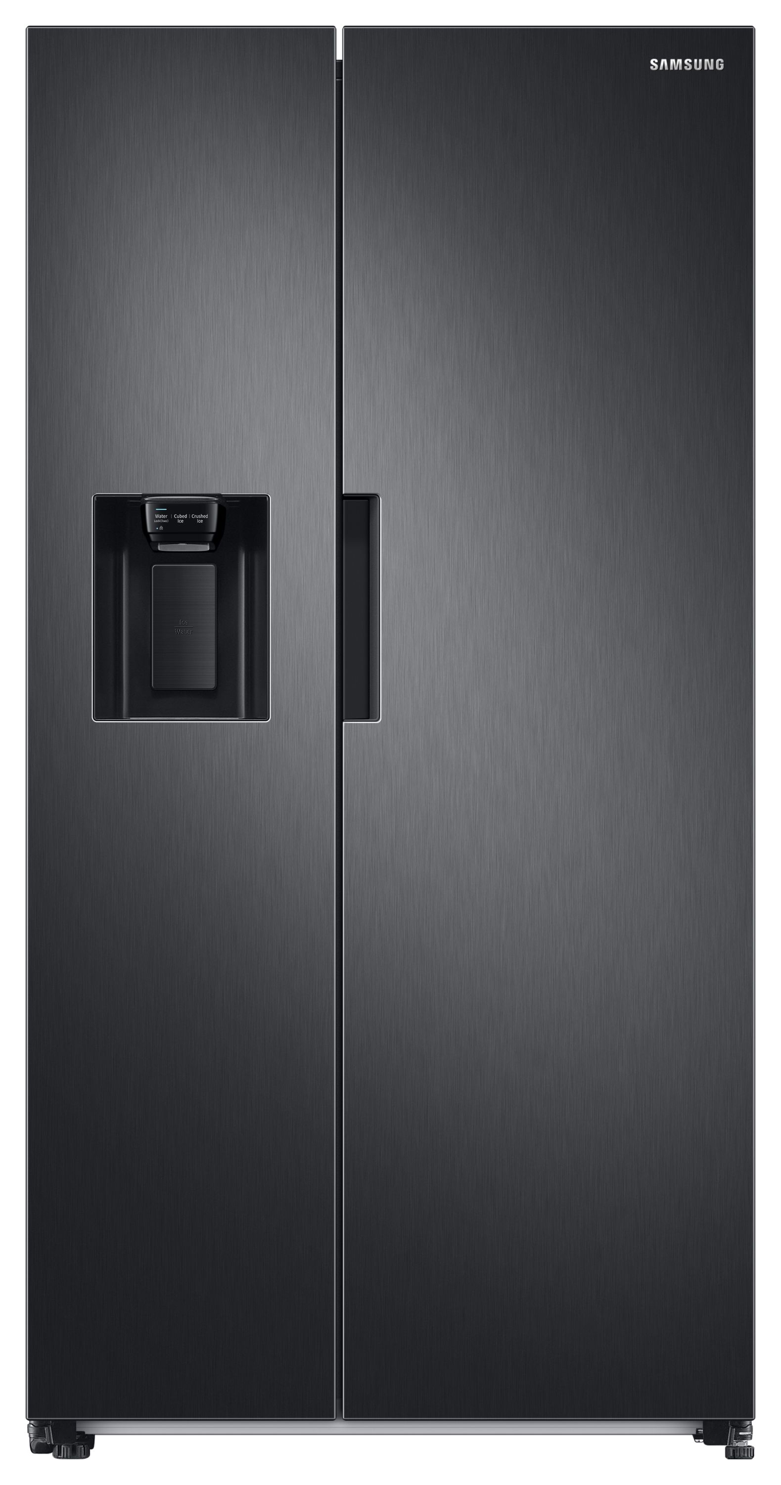 Image of Samsung RS67A8810B1/EU Water & Ice Dispenser F-Rated American Fridge Freezer - Black Stainless