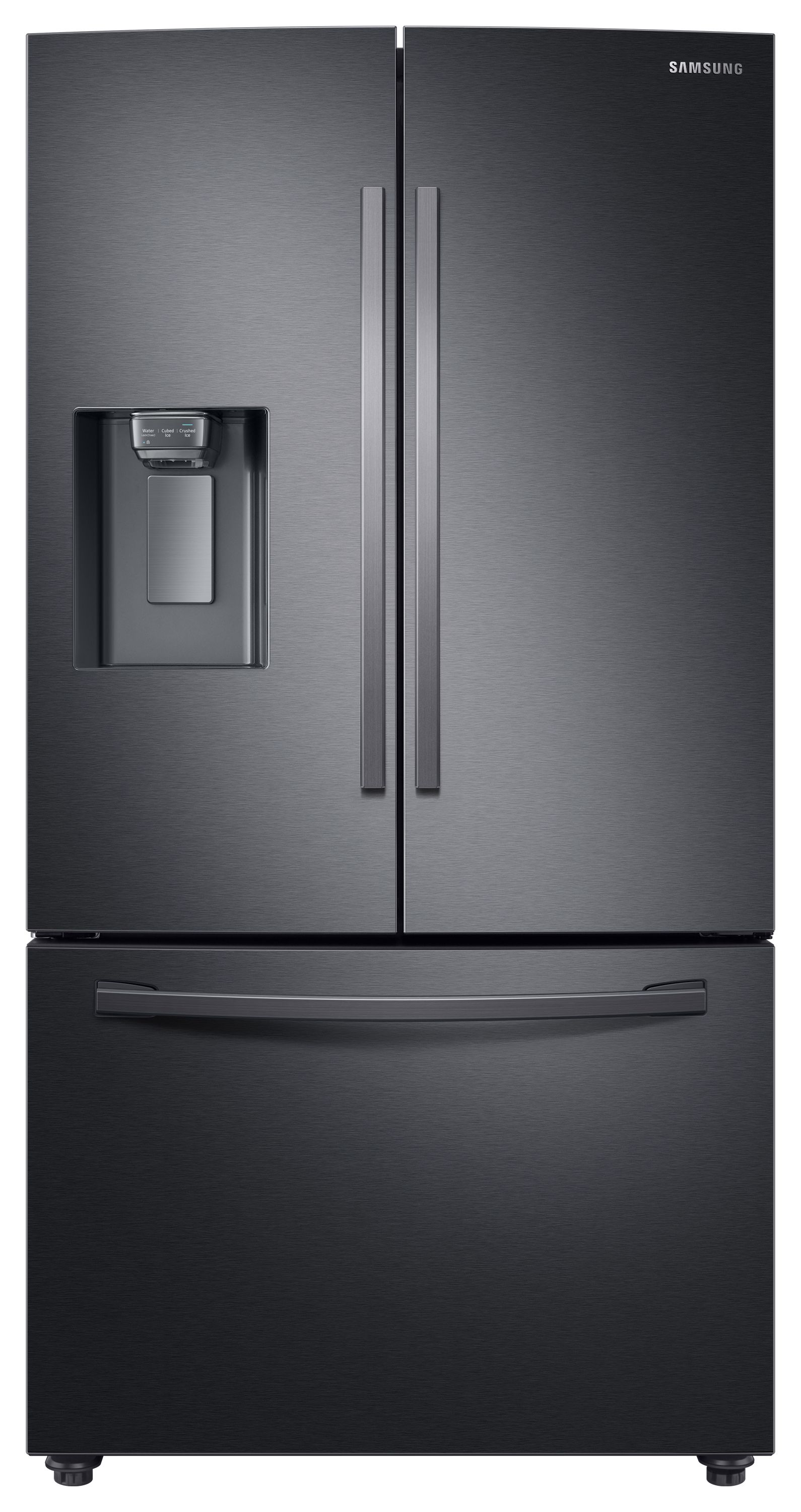 Image of Samsung RF23R62E3B1/EU Water & Ice Dispenser F-Rated Multi Door Fridge Freezer - Black Stainless