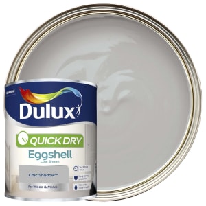 Dulux Quick Drying Eggshell Paint - Chic Shadow - 750ml