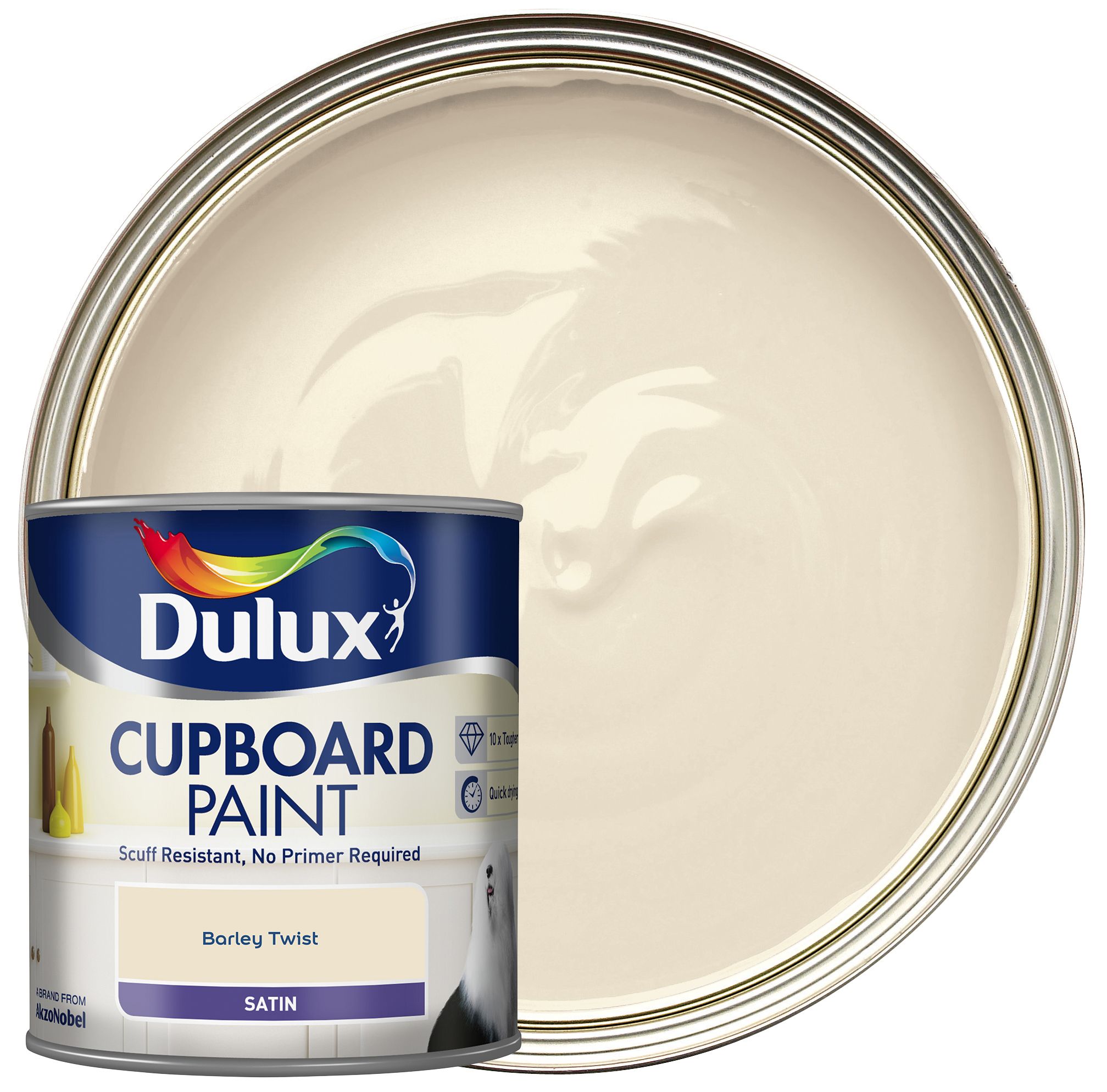 Dulux Cupboard Paint - Barley Twist - 600ml