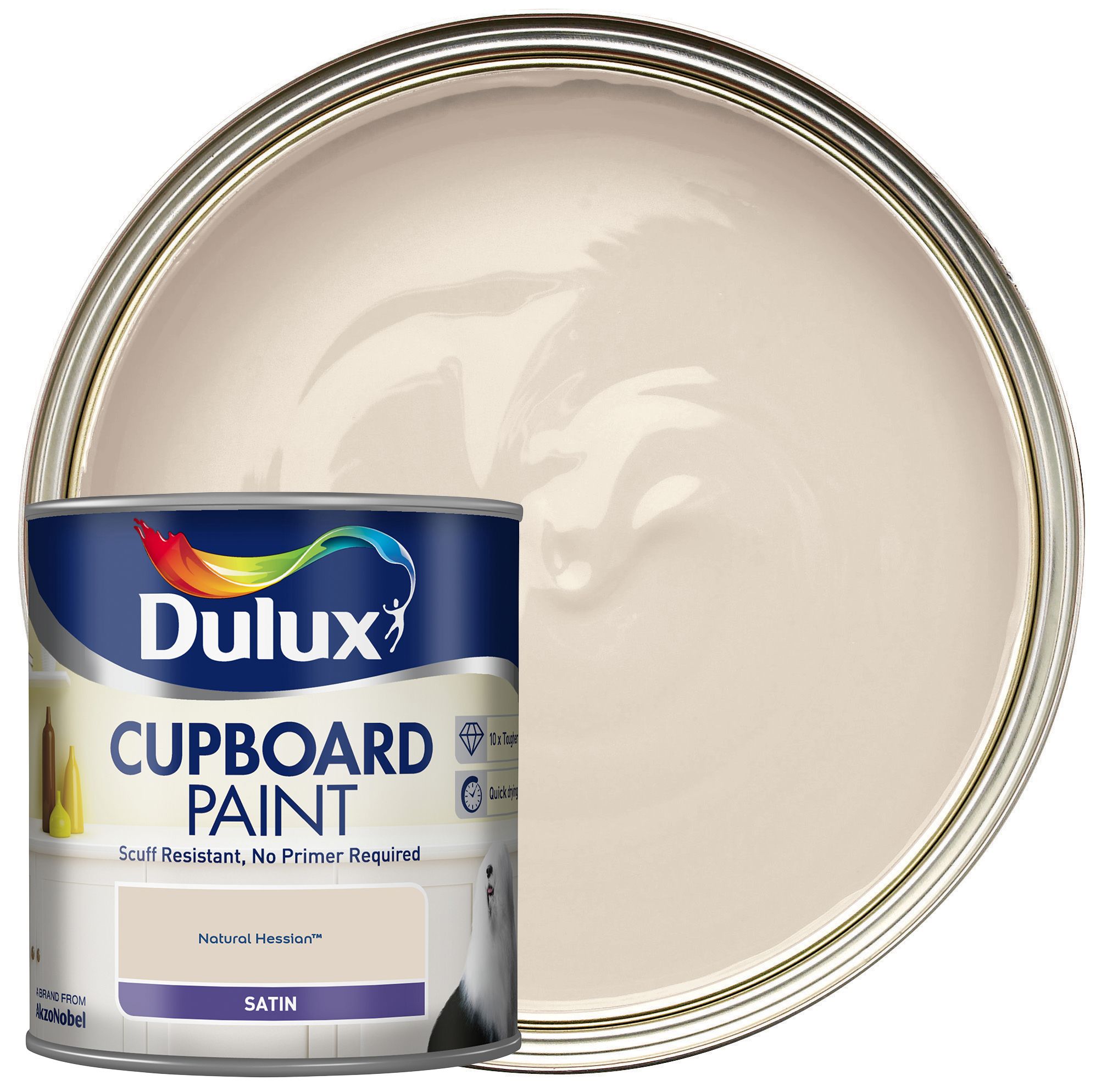 Image of Dulux Cupboard Paint - Natural Hessian - 600ml