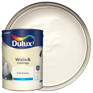 Dulux Matt Emulsion Paint - Fine Cream - 5L