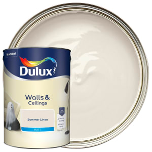 Dulux Matt Emulsion Paint - Summer Linen - 5L