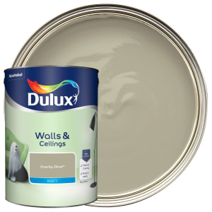 Dulux Matt Emulsion Paint - Overtly Olive - 5L