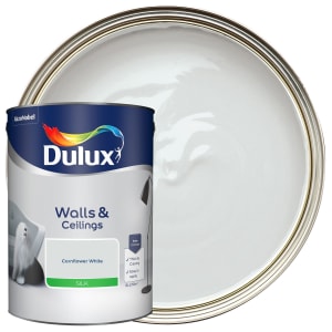 Dulux Silk Emulsion Paint - Cornflower White - 5L