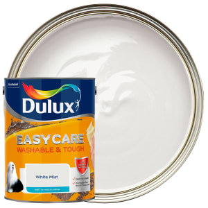 Dulux Easycare Washable & Tough Matt Emulsion Paint - White Mist - 5L