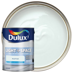 Dulux Light & Space Matt Emulsion Paint - First Frost - 5L