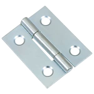Butt Hinge Zinc Plated 38mm - Pack of 2