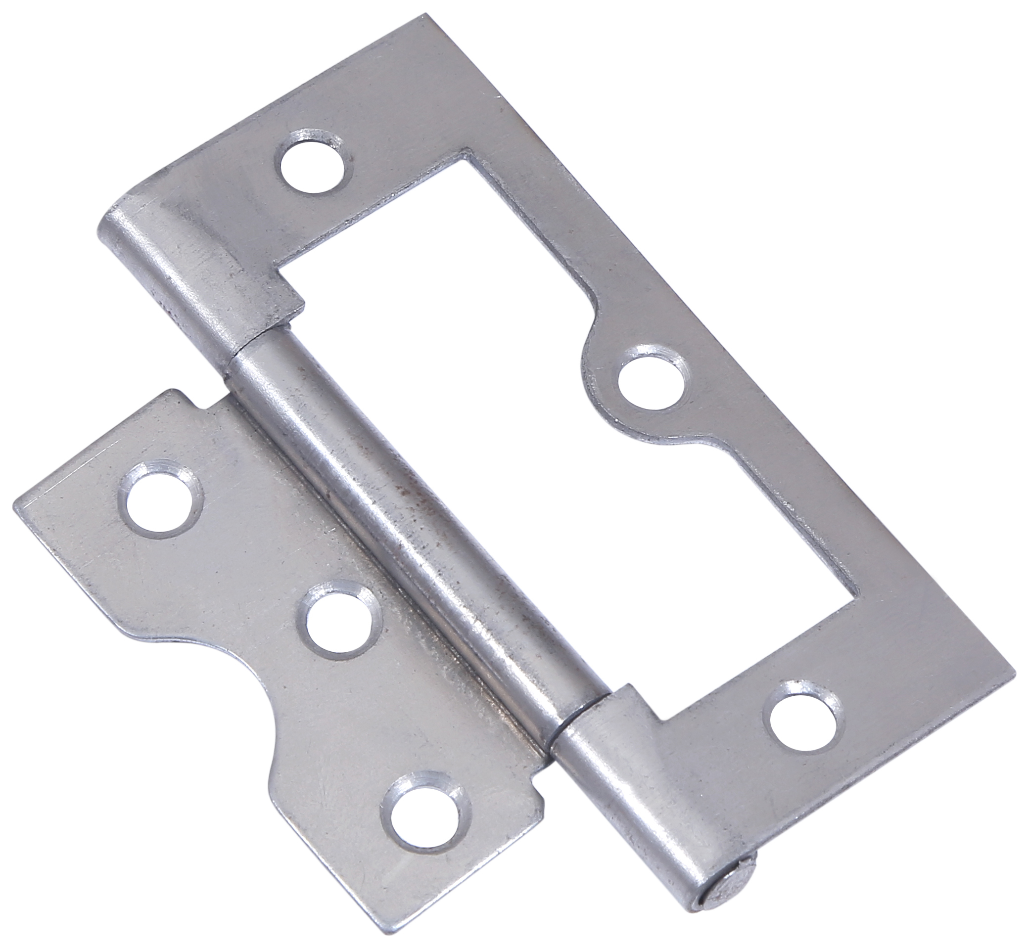 Flush Hinge Steel 75mm - Pack of 2