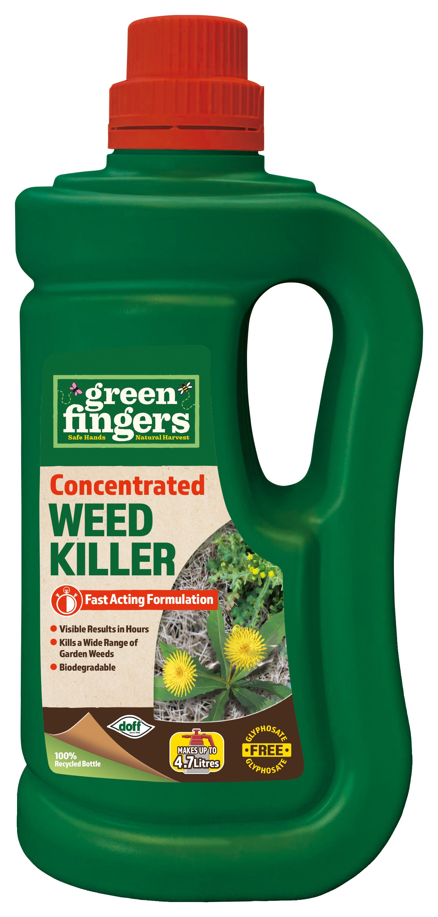 Image of Doff Green Fingers Concentrate Weed Killer - 800ml