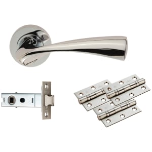 Carlisle Brass Sintra Ultimate Door Handle Pack - Chrome Plated