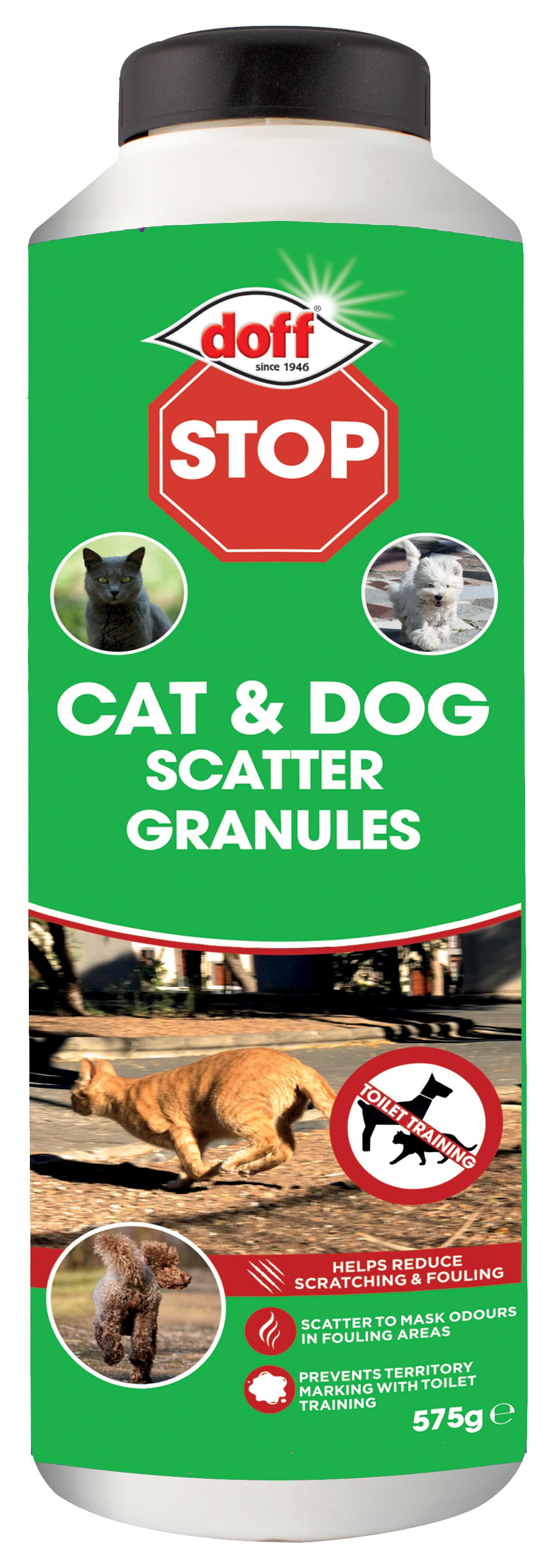 Image of Doff Stop! Cat & Dog Scatter Granules - 575g