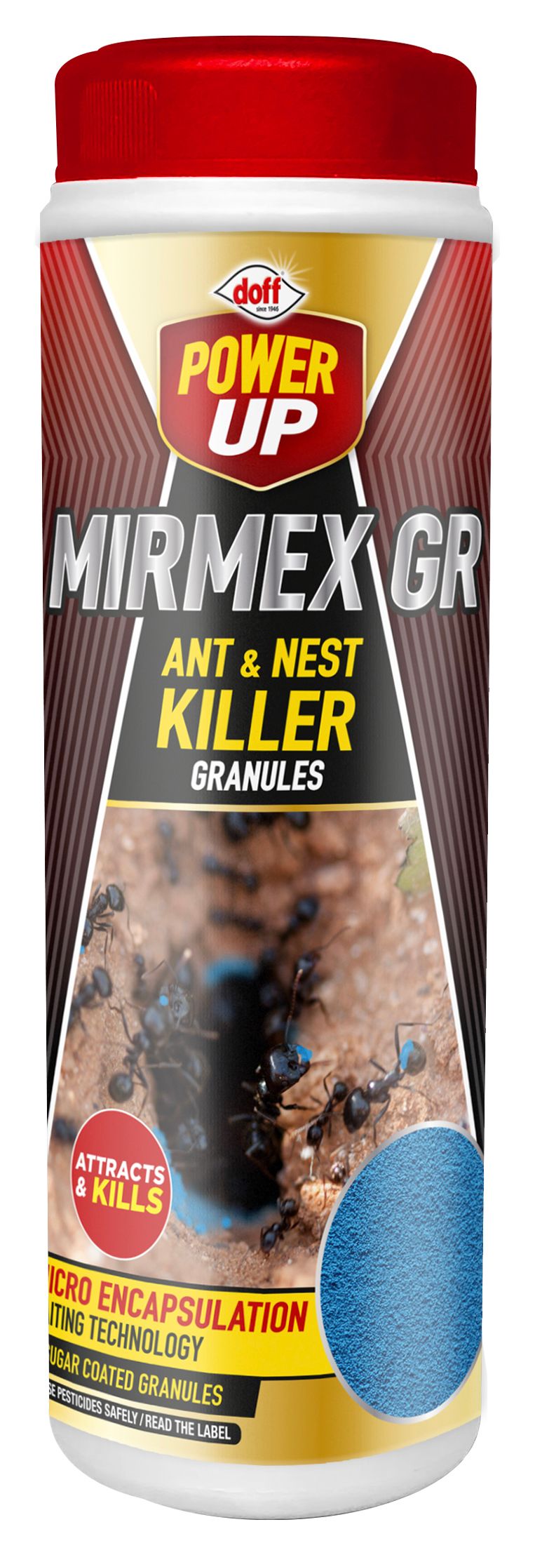 Doff Power Up 2-in-1 Ant & Nest Killer Granules - 350g