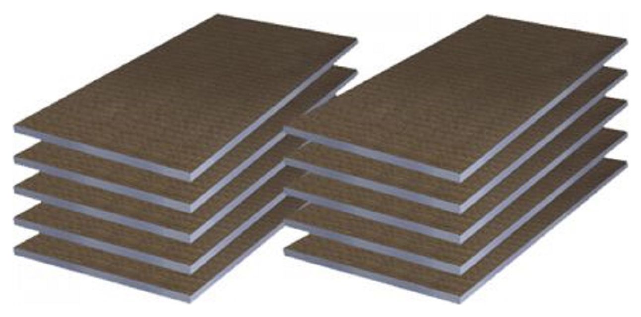 Wickes 10mm Tile Backer Board Floor Kit - 1200 x 600mm (10 boards)