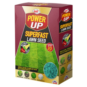 Doff Power Up Nitro Coat Fast Acting Lawn Seed - 20sqm 500g