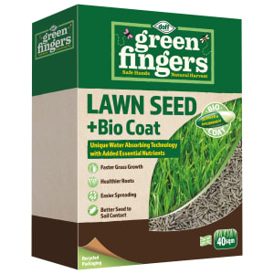 Doff Green Fingers Bio Coat Multi Purpose Lawn Seed - 40sqm 1kg