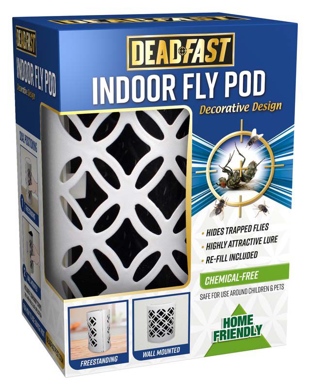 Deadfast Indoor Fly Trap Pod - Chemical Free