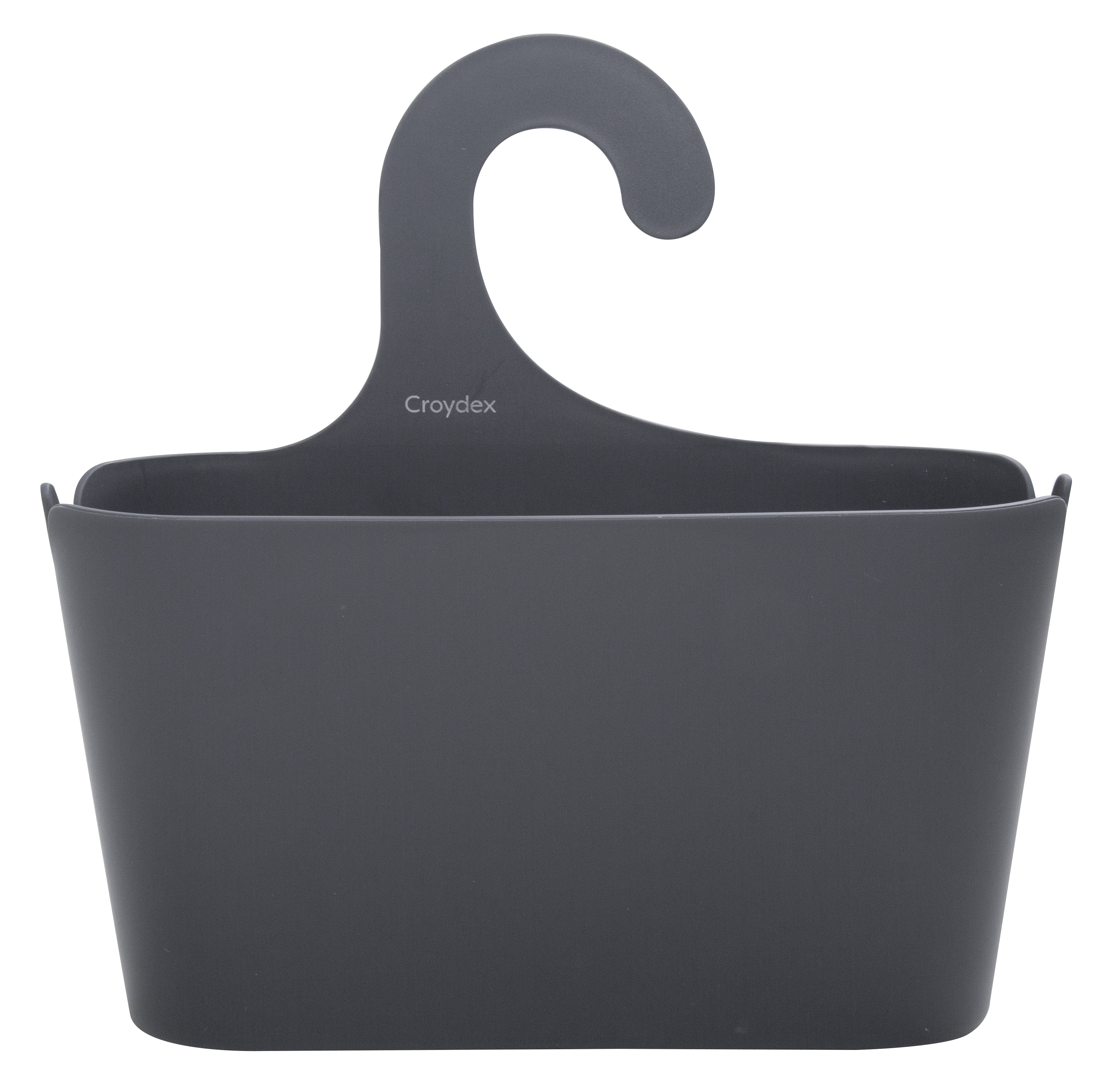 Image of Croydex Grey Plastic Shower Caddy - 260 x 260mm