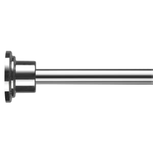 Croydex Stick n Lock Extendable Shower Curtain Rod - Chrome