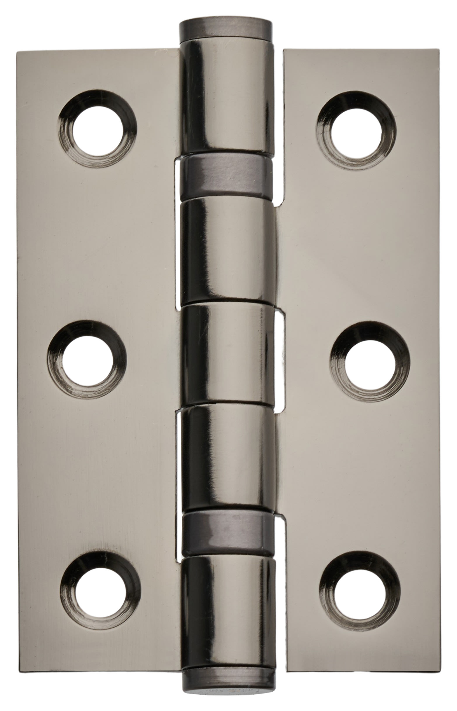 Ball Bearing Hinge Stainless Steel Black Nickel 76mm Pack of 3