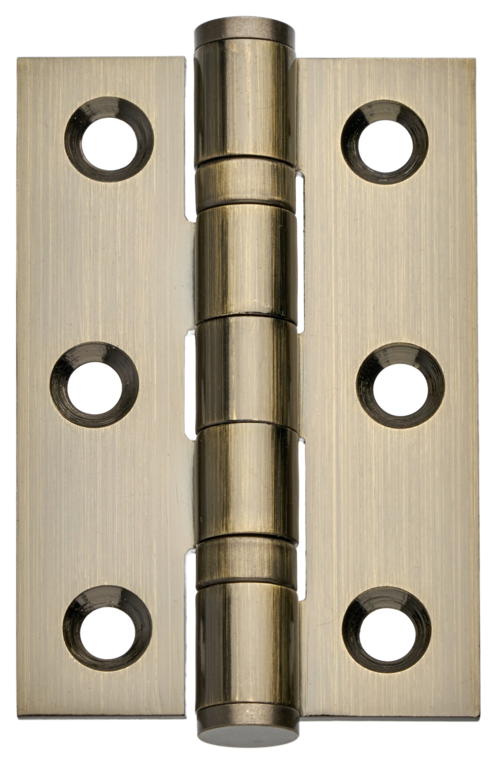 Ball Bearing Hinge Stainless Steel Antique Brass 76mm - Pack of 3