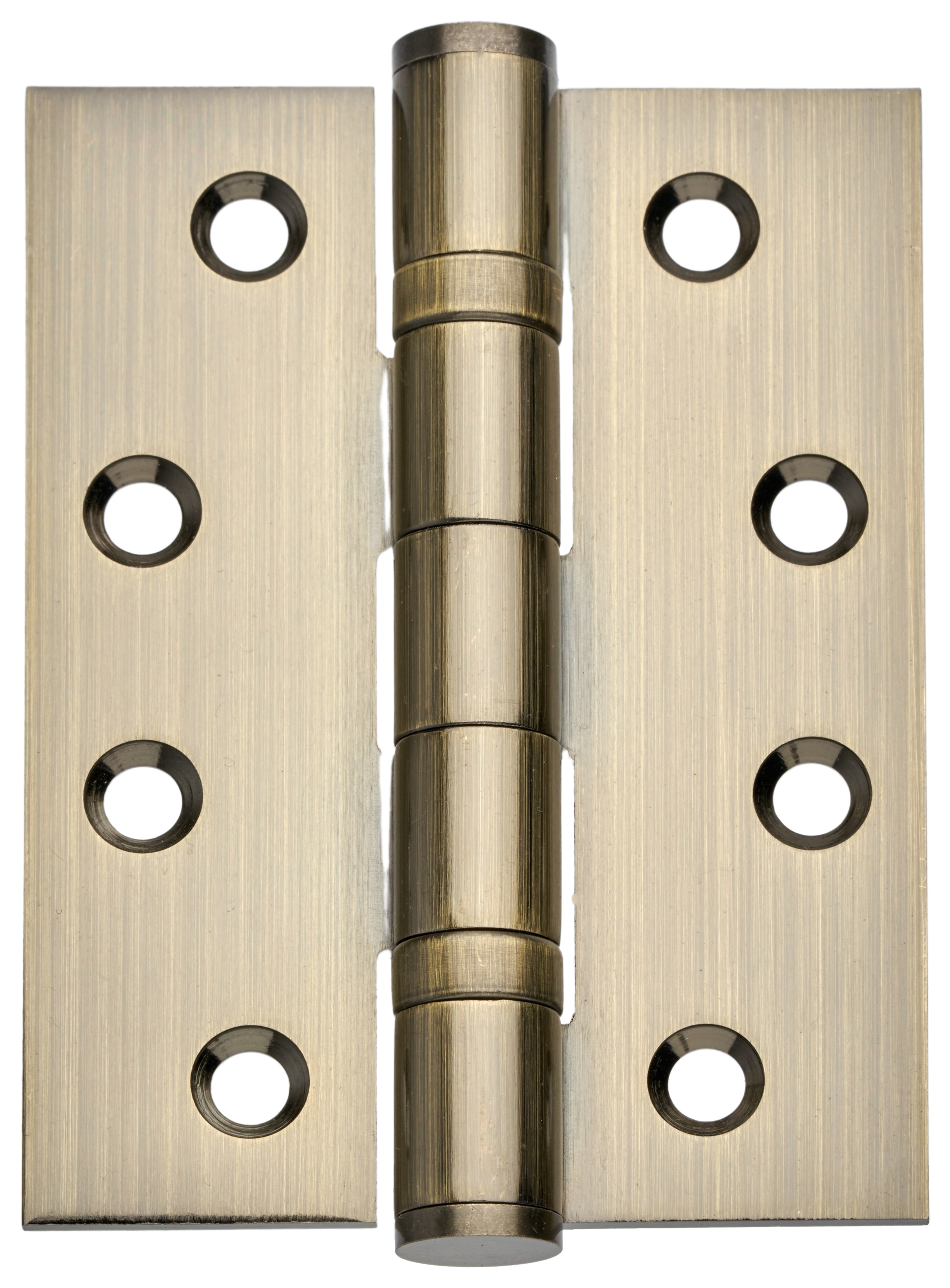 Image of Ball Bearing Hinge Stainless Steel Antique Brass 102mm - Pack of 3