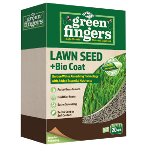 Image of Doff Green Fingers Bio Coat Multi Purpose Lawn Seed - 20sqm 500g