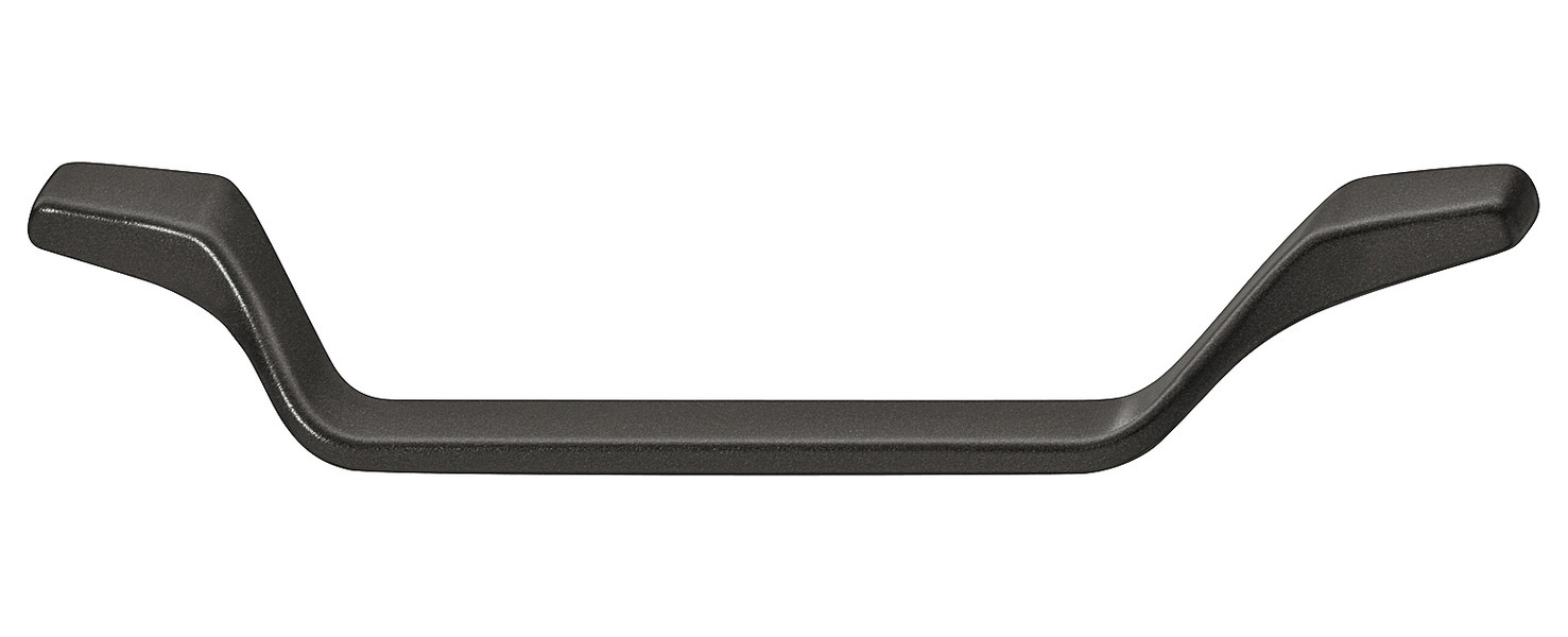 Wickes Pico Graphite Bar Handle - 31 x 27mm
