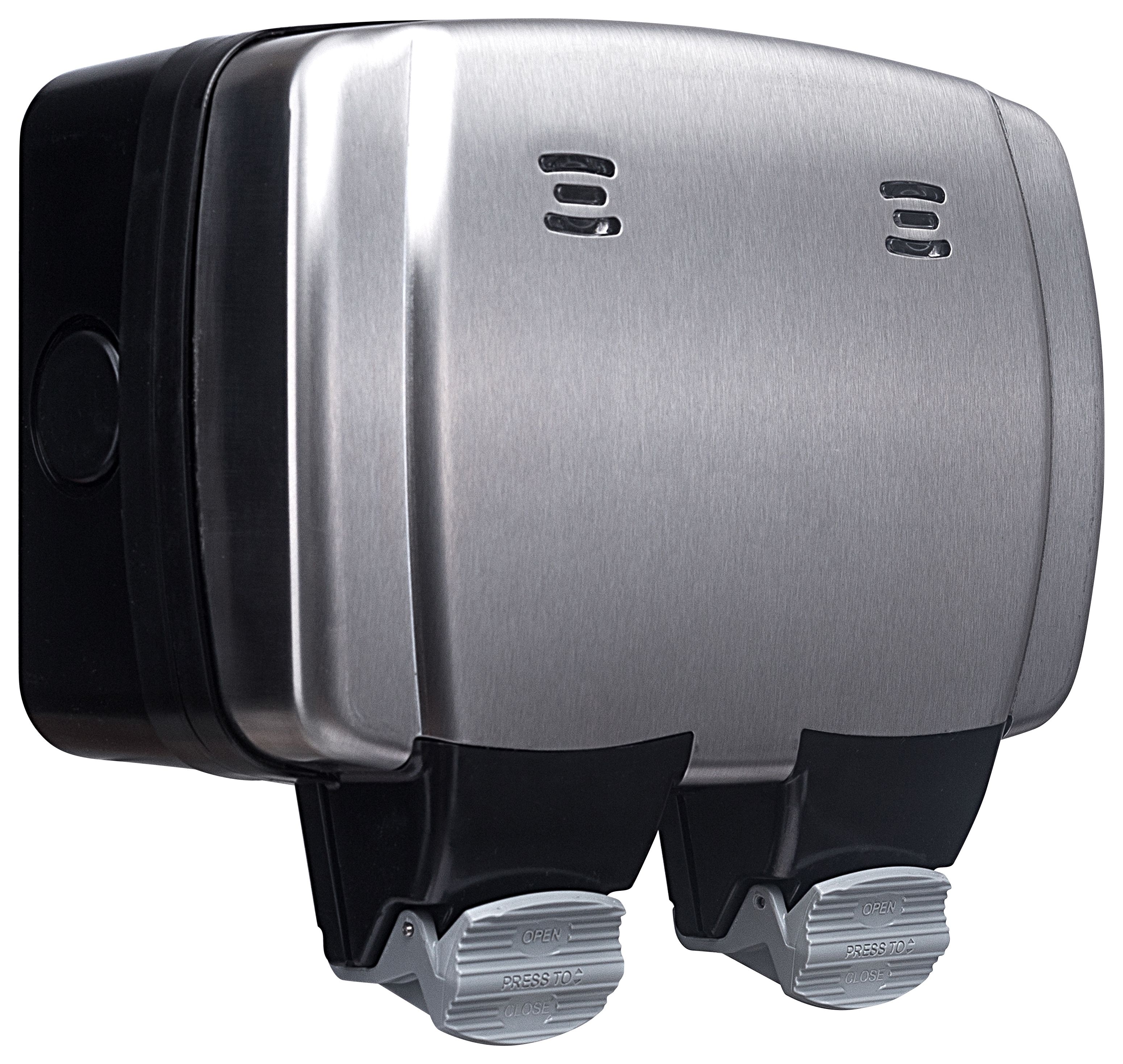 Image of BG Decorative Weatherproof IP66 Double Switched Power Socket - 13A