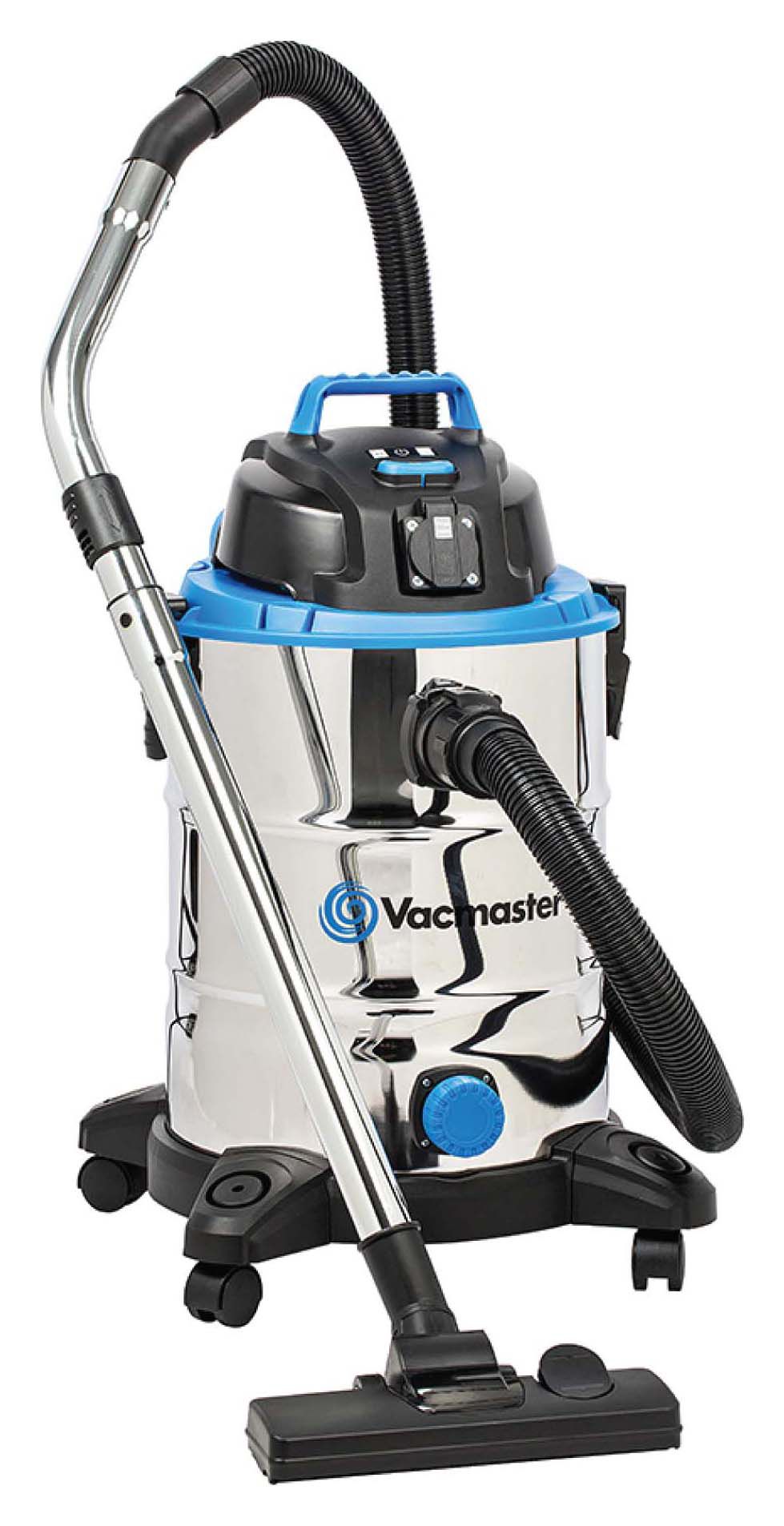 Image of Vacmaster VQ1530SFDC-01 Power 30 30L Wet & Dry Vacuum Cleaner with Power Take Off - 1500W