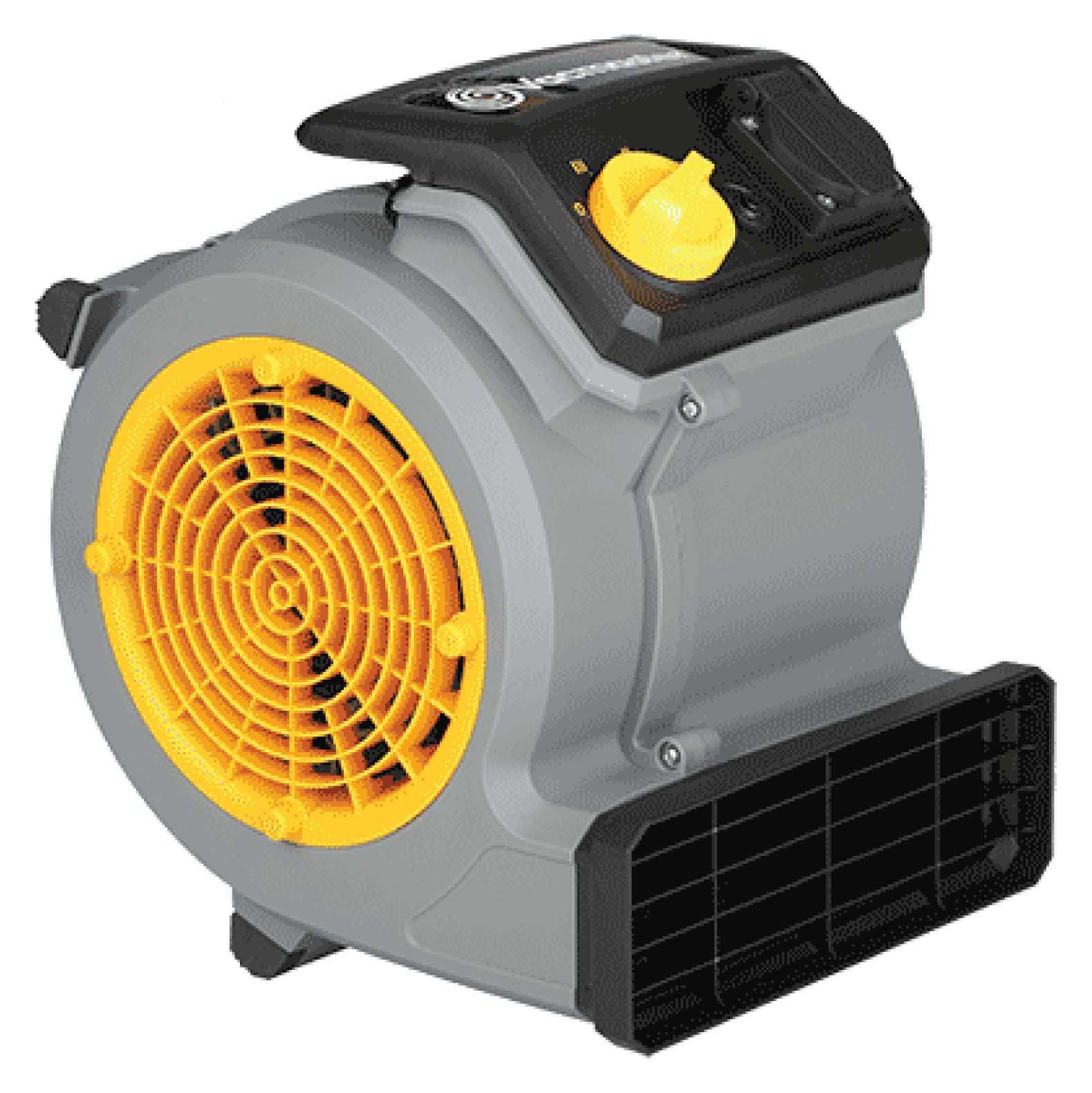 Vacmaster AM1202-01 High Speed Fan / Dryer / Air Mover with Power Take Off - 124W