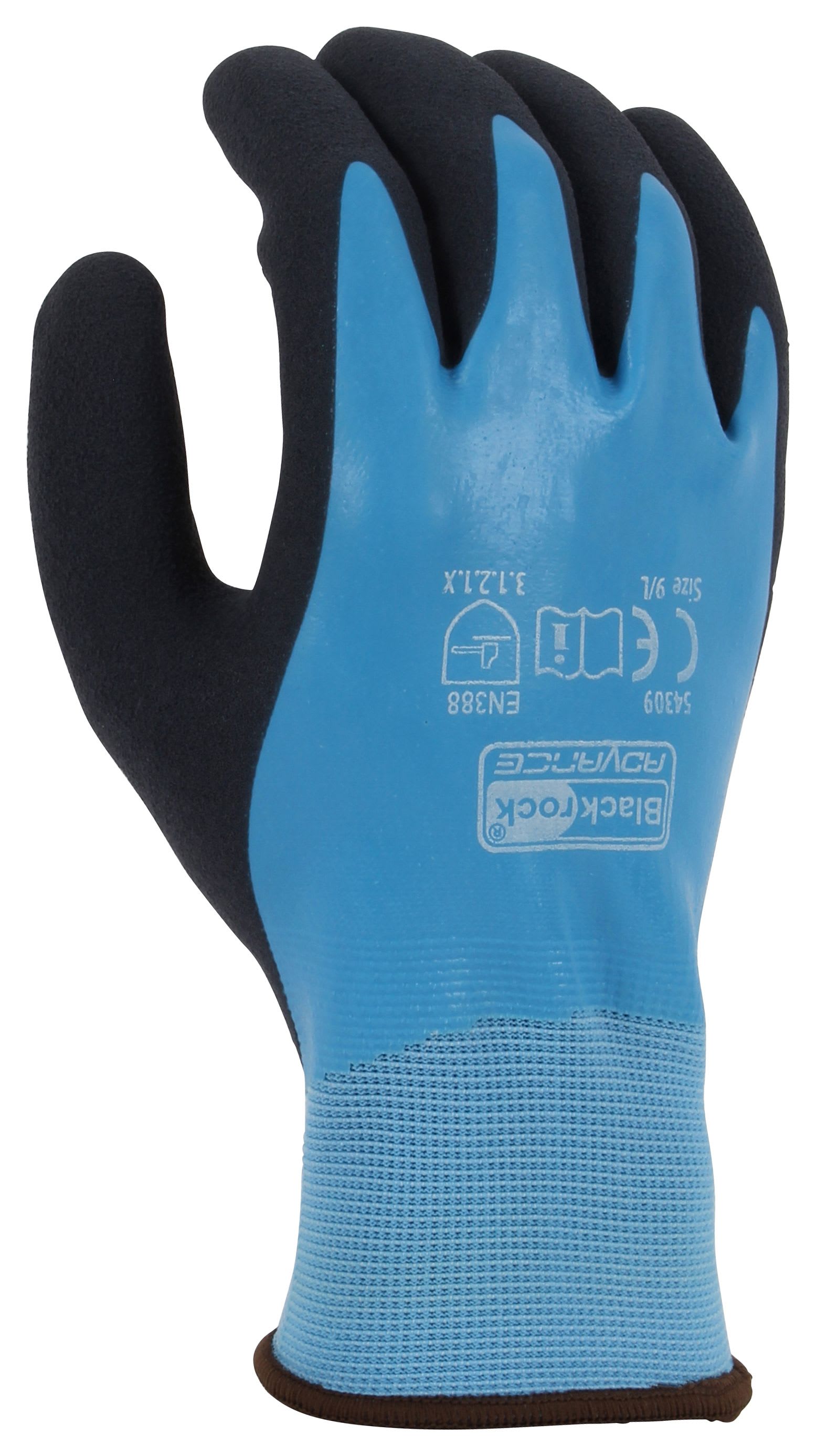 Blackrock Watertite Waterproof Blue Gloves - Size L/9