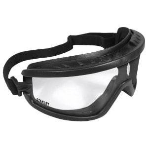 Stanley SY240-1D Clear Black Frame Safety Goggles