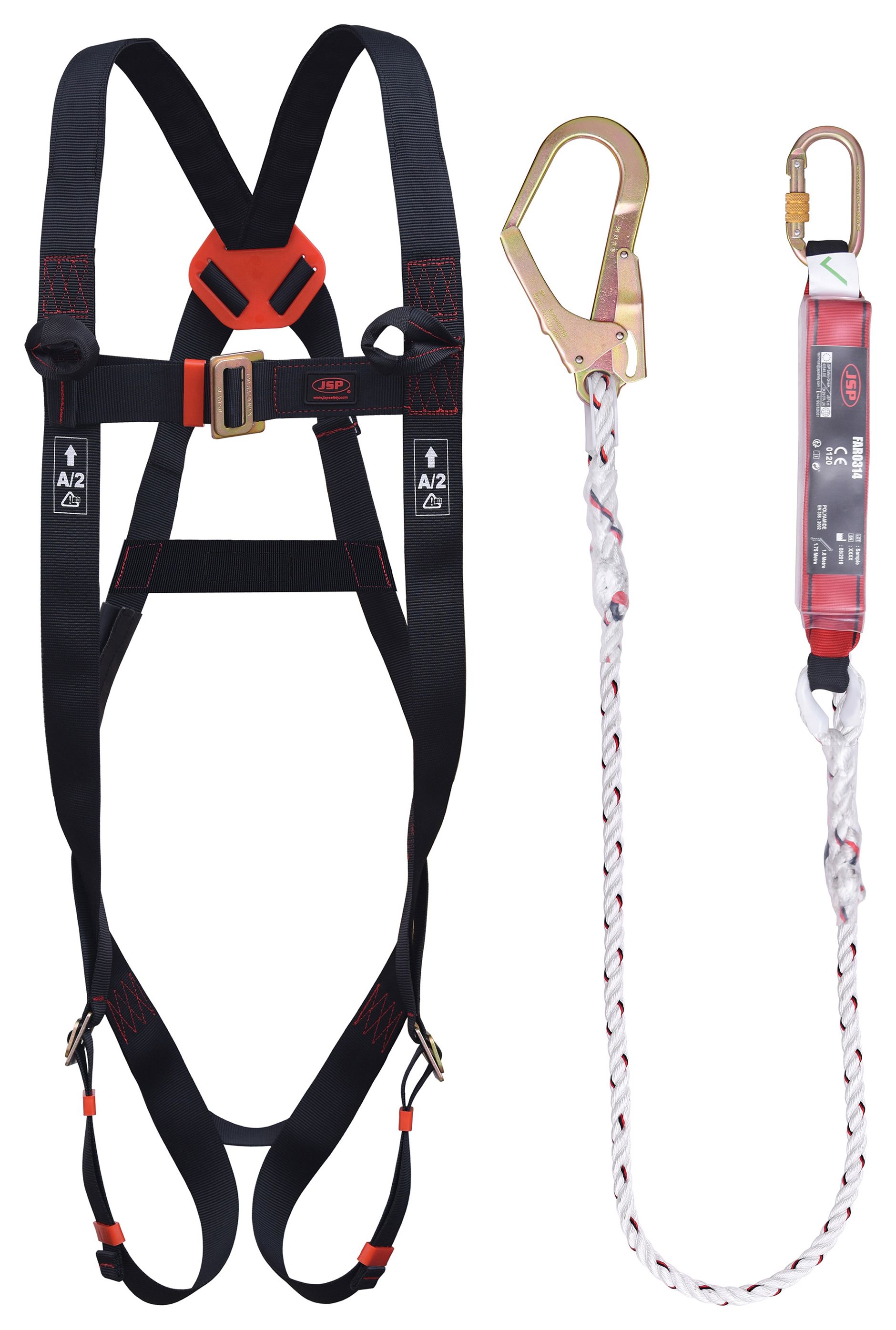 JSP Spartan™ Single Fall Arrest Harness Kit