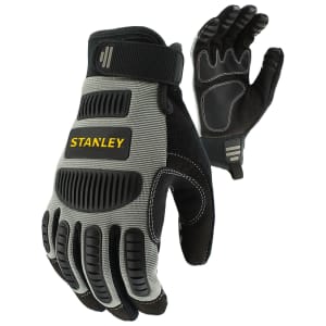 Stanley SY820L Extreme Impact Performance Grey & Black Glove - SIze L