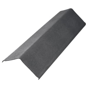 Onduline Anthracite Grey Duro SX 35 Bitumen Slim Verge Piece - 200 x 1000 x 3mm
