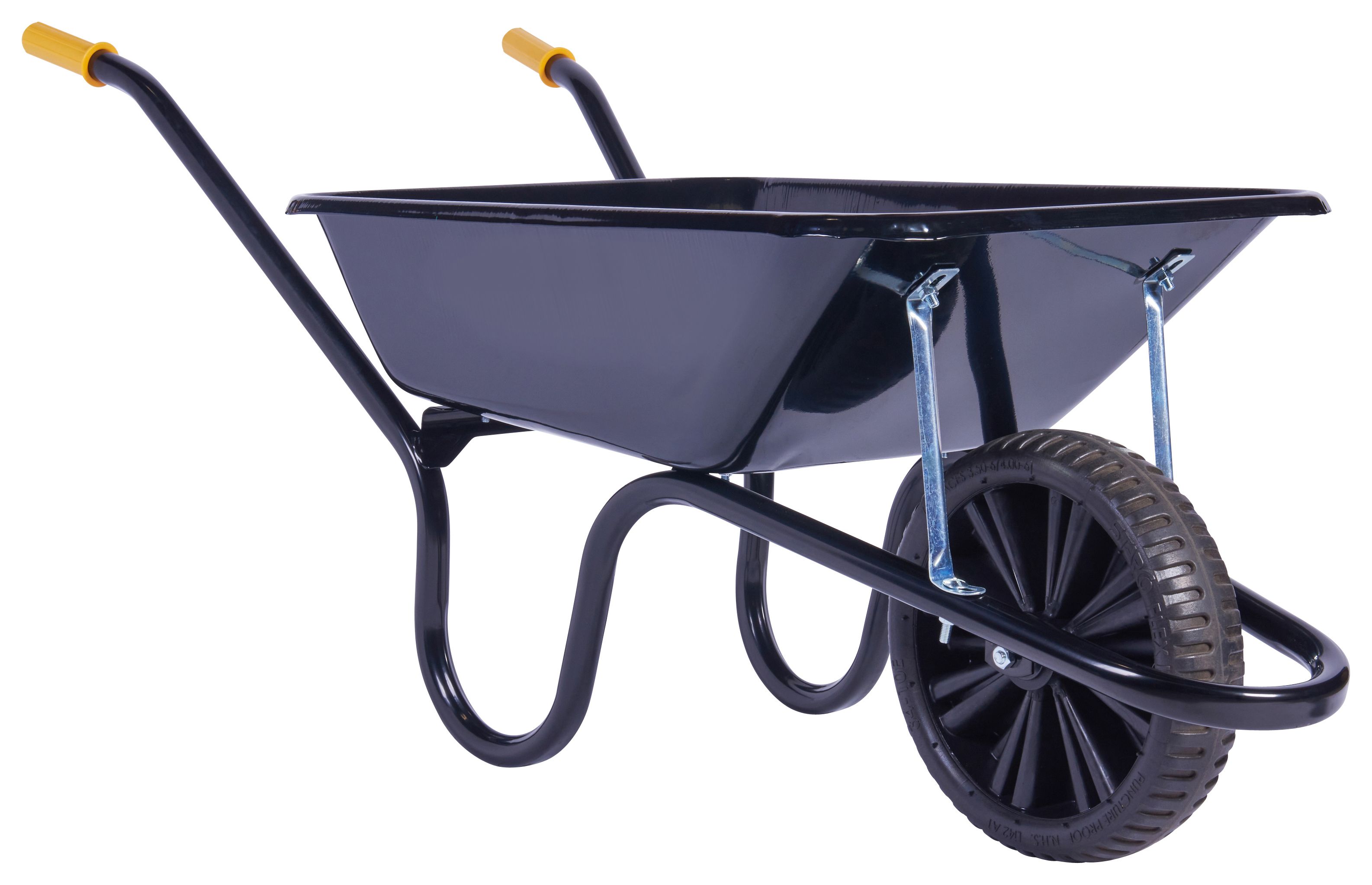 Image of Chillington Camden Classic Black Puncture Free Wheelbarrow - 85L