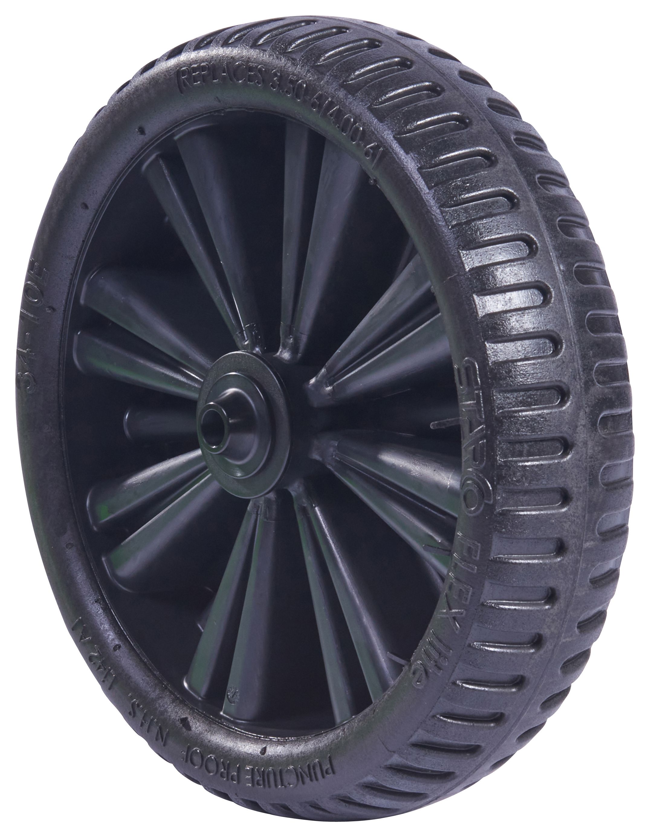 Haemmerlin Black Puncture Free Spare Wheel 1487 (New Model)