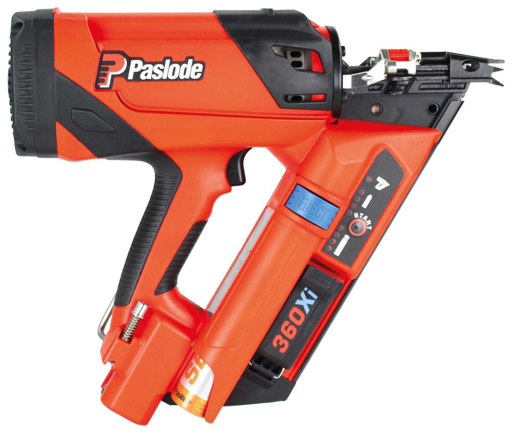 Image of Paslode 360XI 90mm 7.4V 2.1Ah Li-ion First Fix Cordless Gas Nail Gun