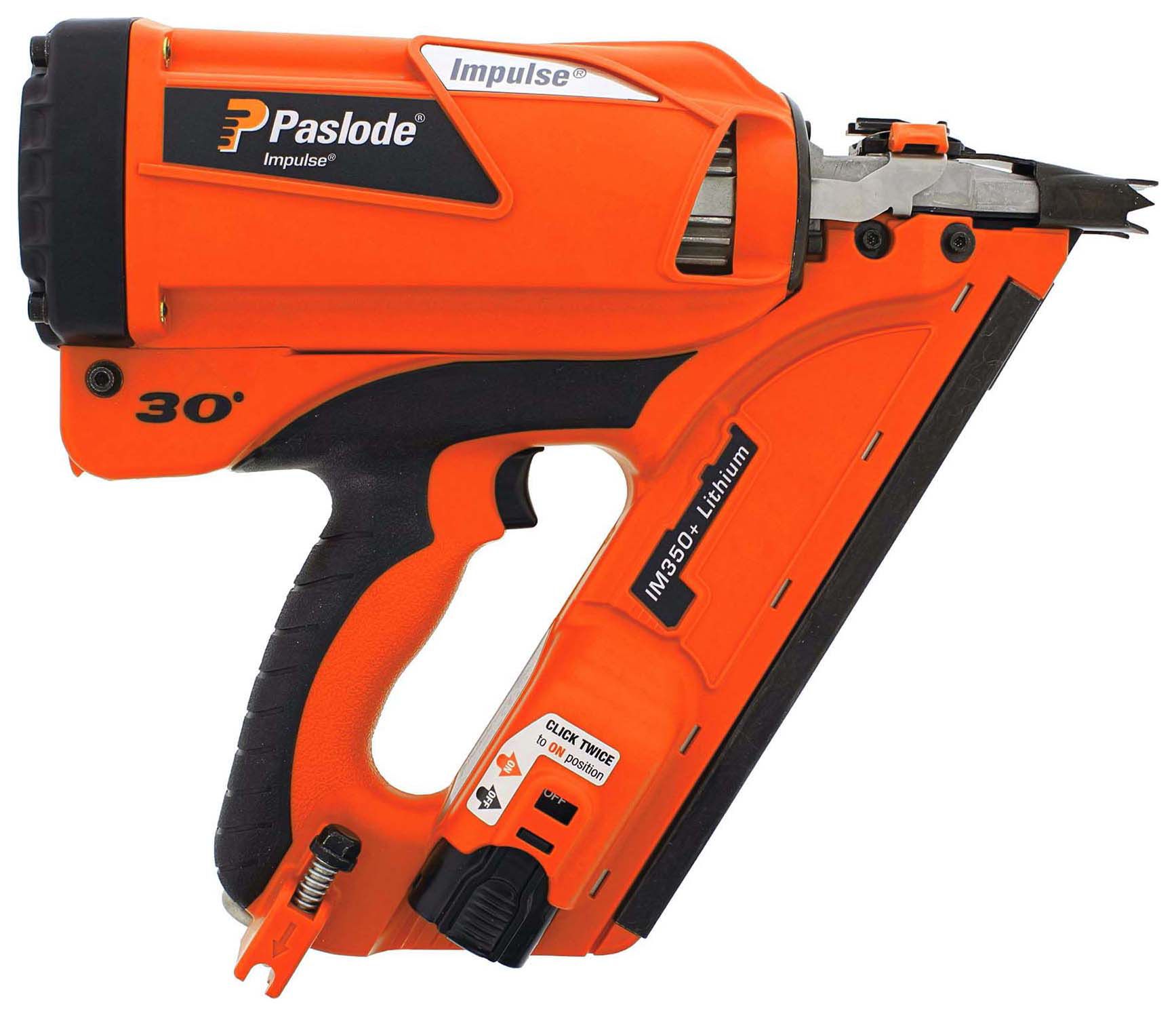 Image of Paslode IM350+ 90mm 7.4V 2.1Ah Li-ion First Fix Cordless Gas Nail Gun