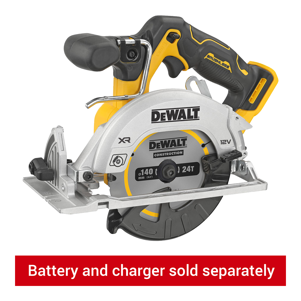 Image of DEWALT DCS512N-XJ 12V XR 140mm Cordless Circular Saw - Bare