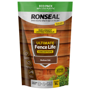 Ronseal Ultimate Fence Life Concentrate - Medium Oak - 5L