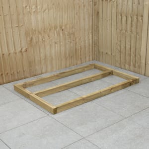 Image of Forest Garden 5 x 3ft Shed Base for Overlap Sheds with Assembly