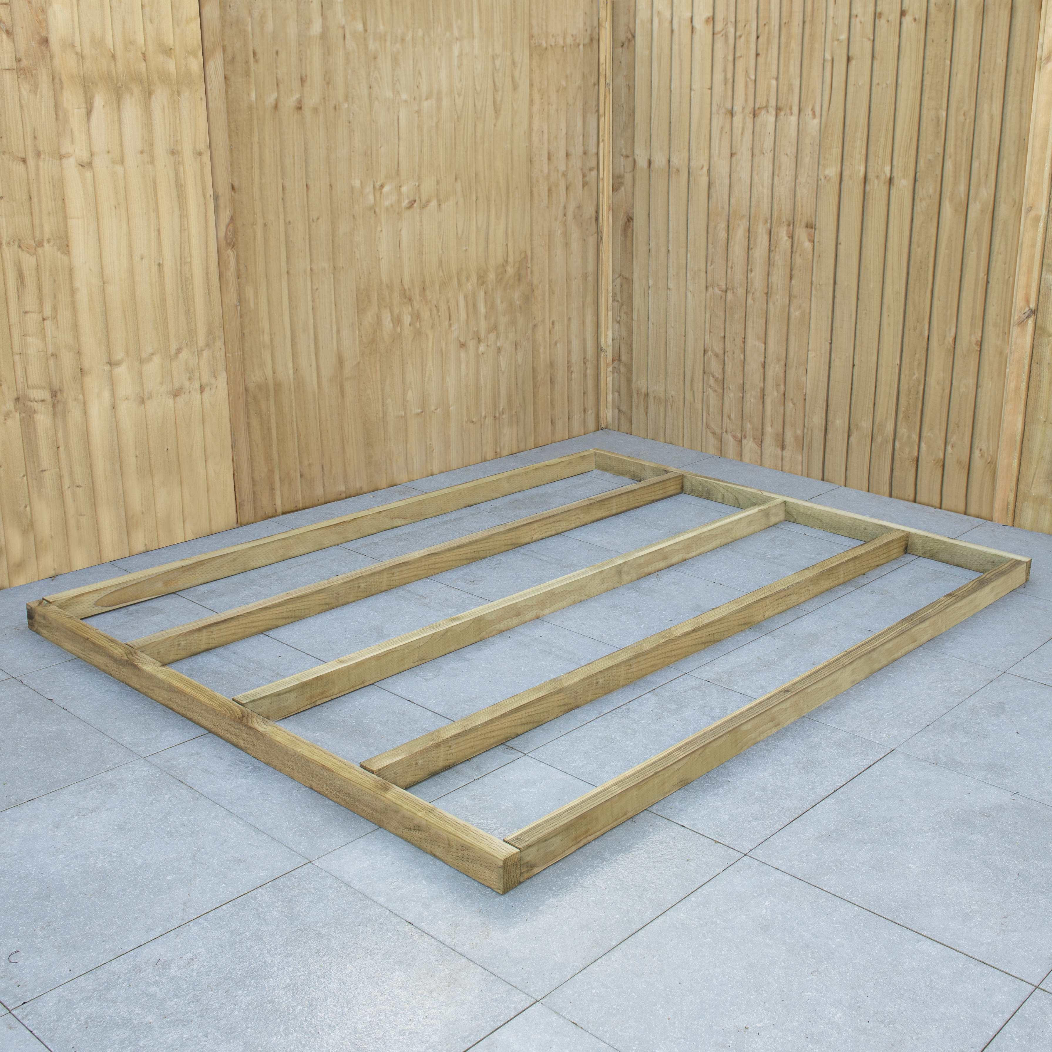 Forest Garden 8 x 6ft Shed Base for Overlap & Shiplap Sheds with Assembly