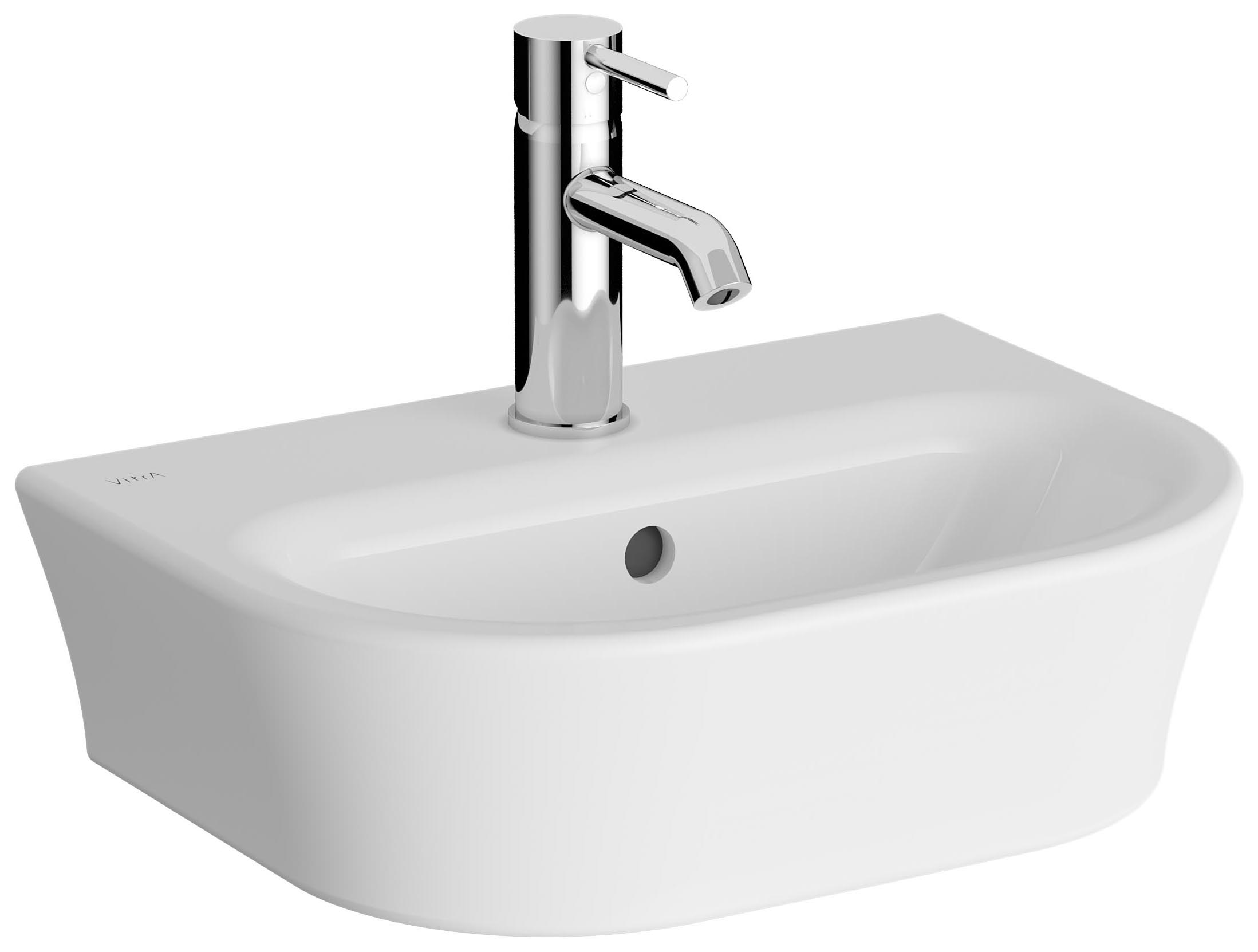 Image of Kerala 1 Tap Hole Cloakroom Basin - 450mm