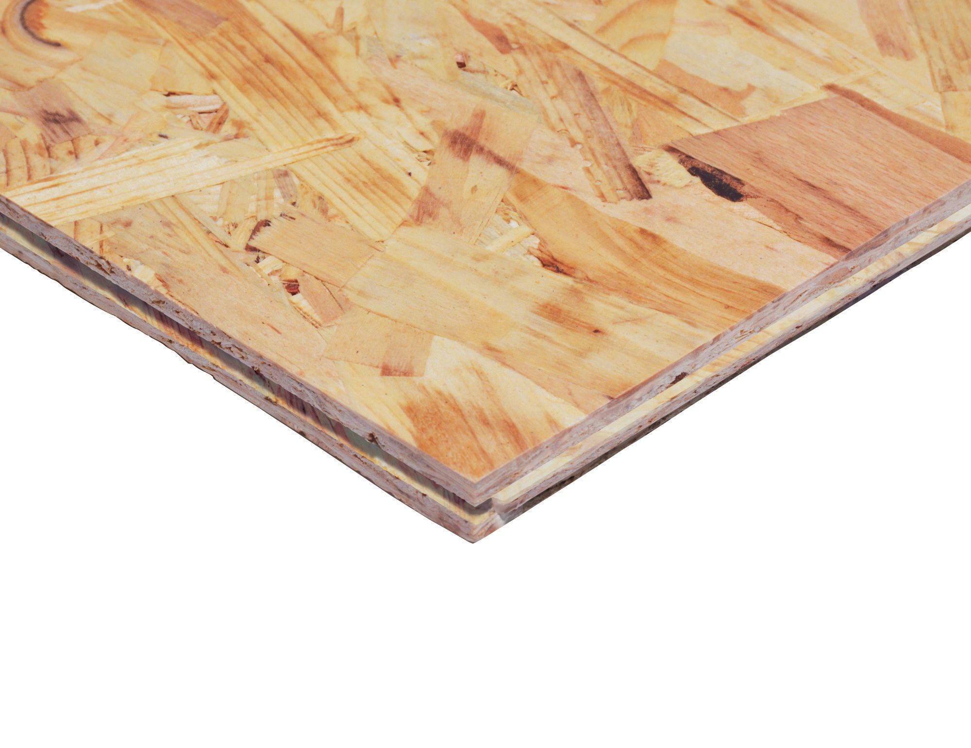Wickes Precision Engineered TG4 Roof & Flooring Natural Oriented Standard Board 3 (OSB 3) - 18x595x2440mm